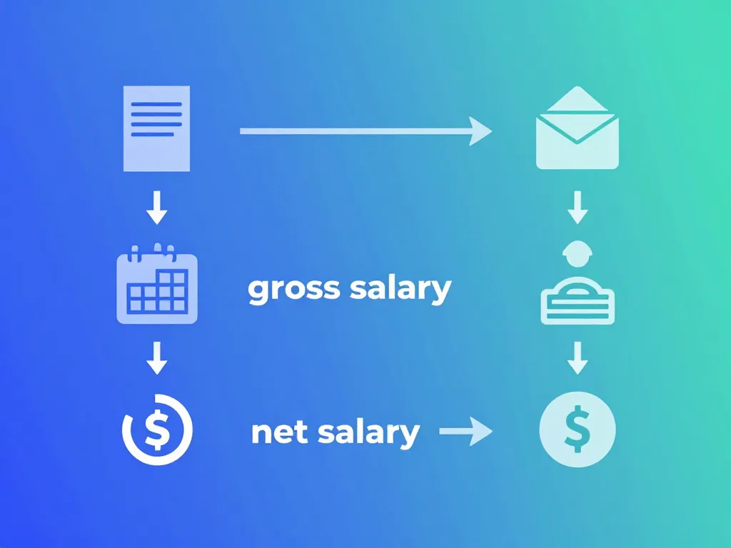 1660 brut en net schéma conversion salaire