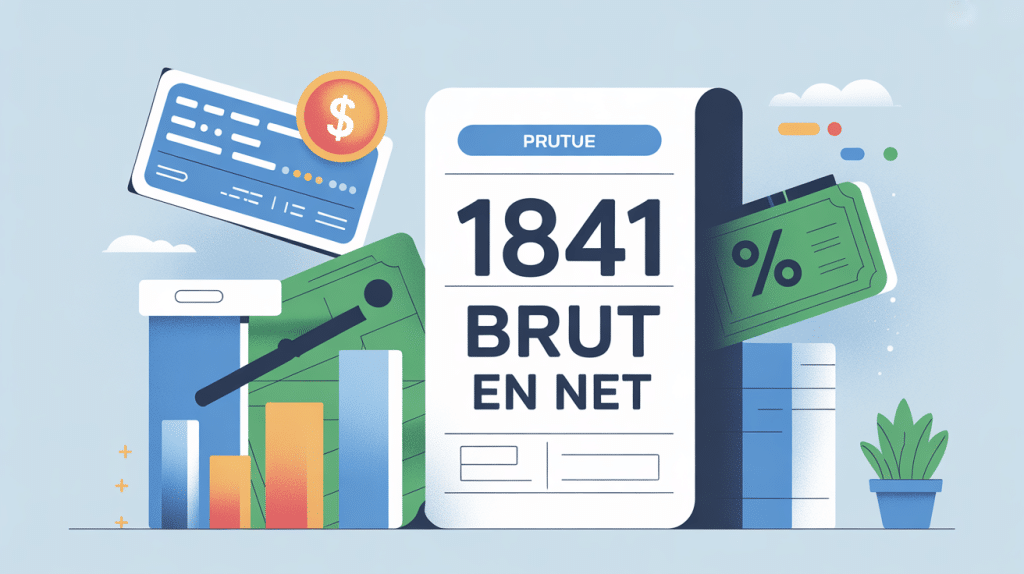 1841 brut en net illustration conversion salaire