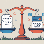 1865 brut en net équilibre fiche de paie brut et net