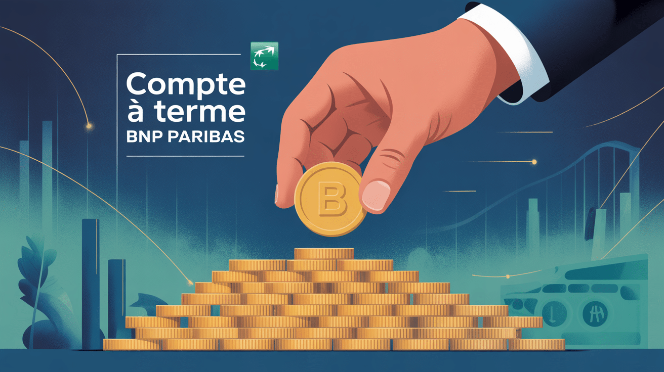 bnp paribas compte à terme illustration sécurité croissance