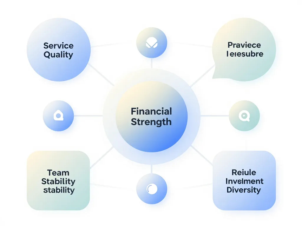Diagramme critères classement des banques privées