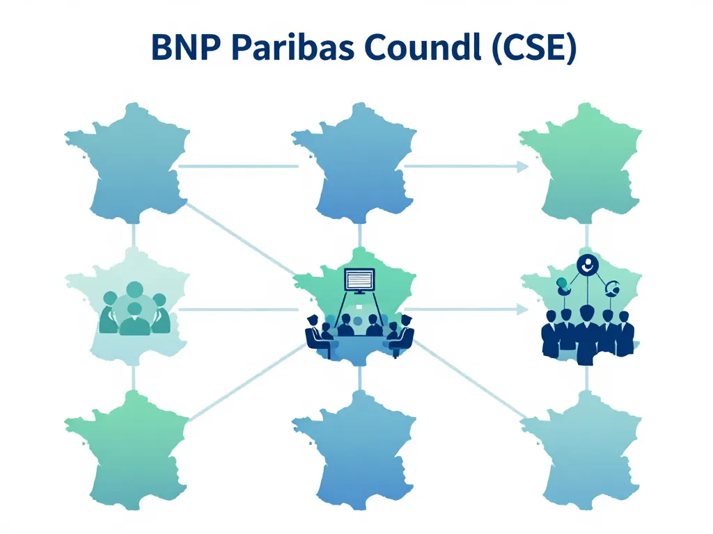 organigramme comite etablissement bnp paribas structure