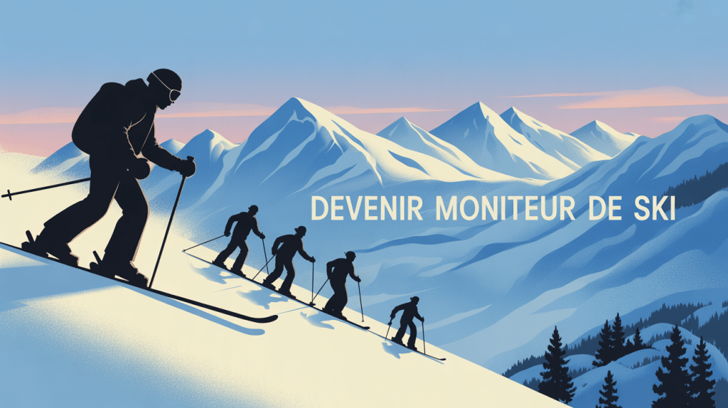 comment devenir moniteur de ski image montagne