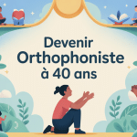 devenir orthophoniste à 40 ans image reconversion inspirante