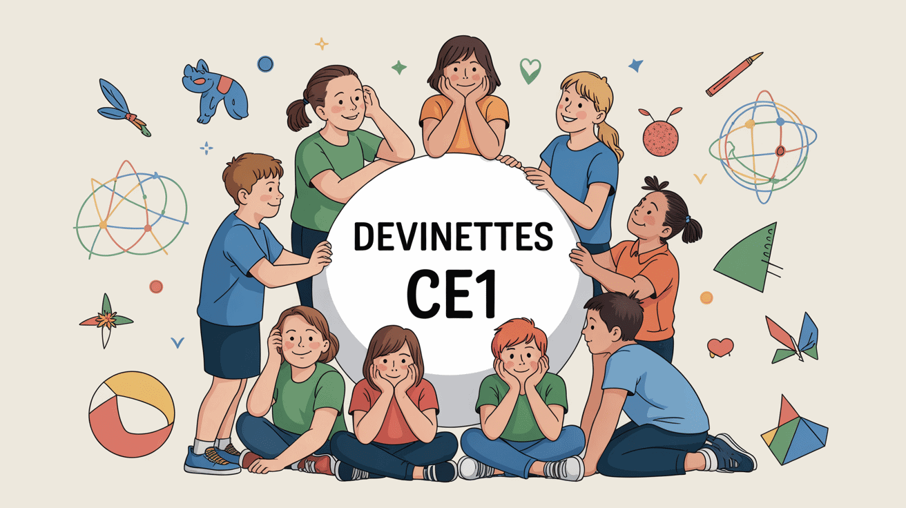 devinette ce1 élèves bulle animaux objets formes