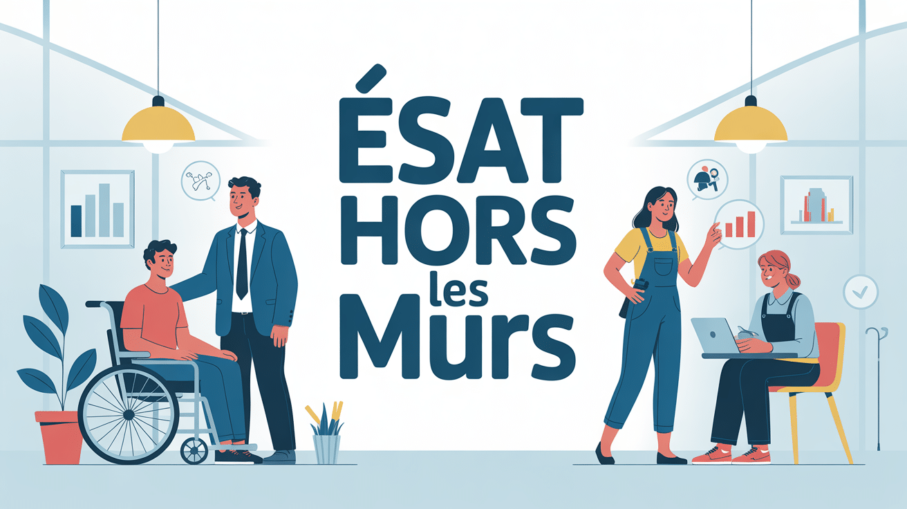 illustration esat hors les murs inclusion travailleur handicapé