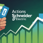 Faut-il vendre les actions Schneider main tenant actions sur graphique ascendant