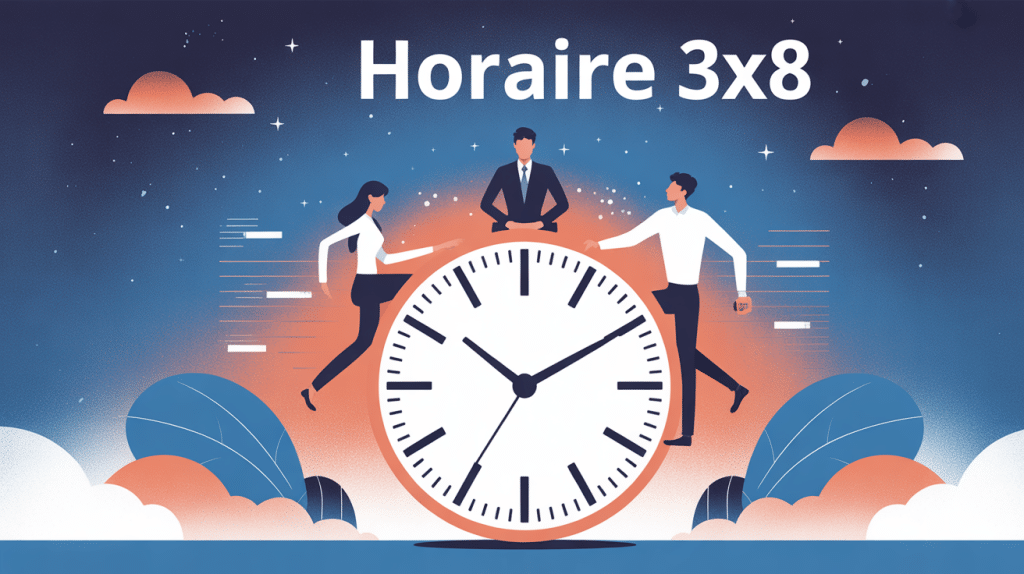 horaire 3x8 visuel dynamique rotation équipes