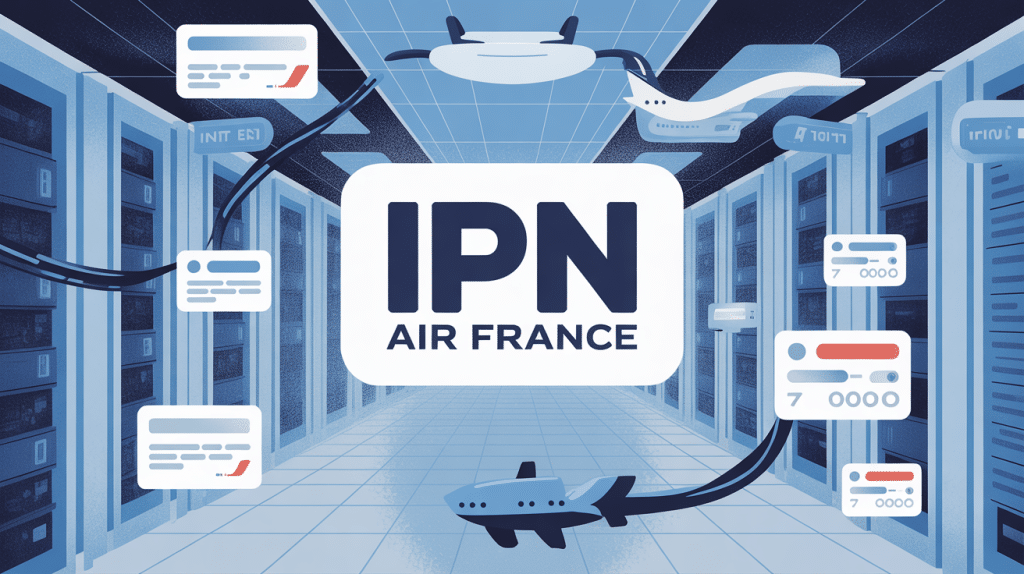 Illustration IPN Air France gestion des paiements et notifications