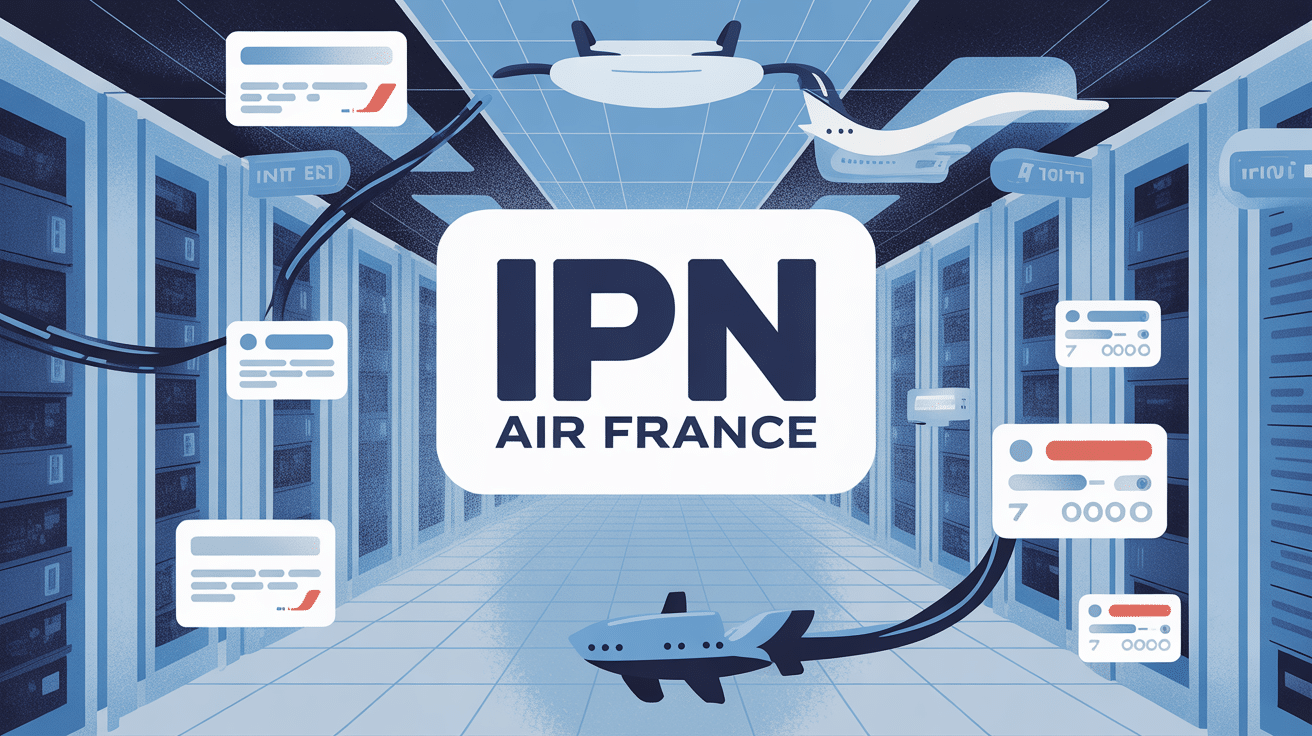 Illustration IPN Air France gestion des paiements et notifications