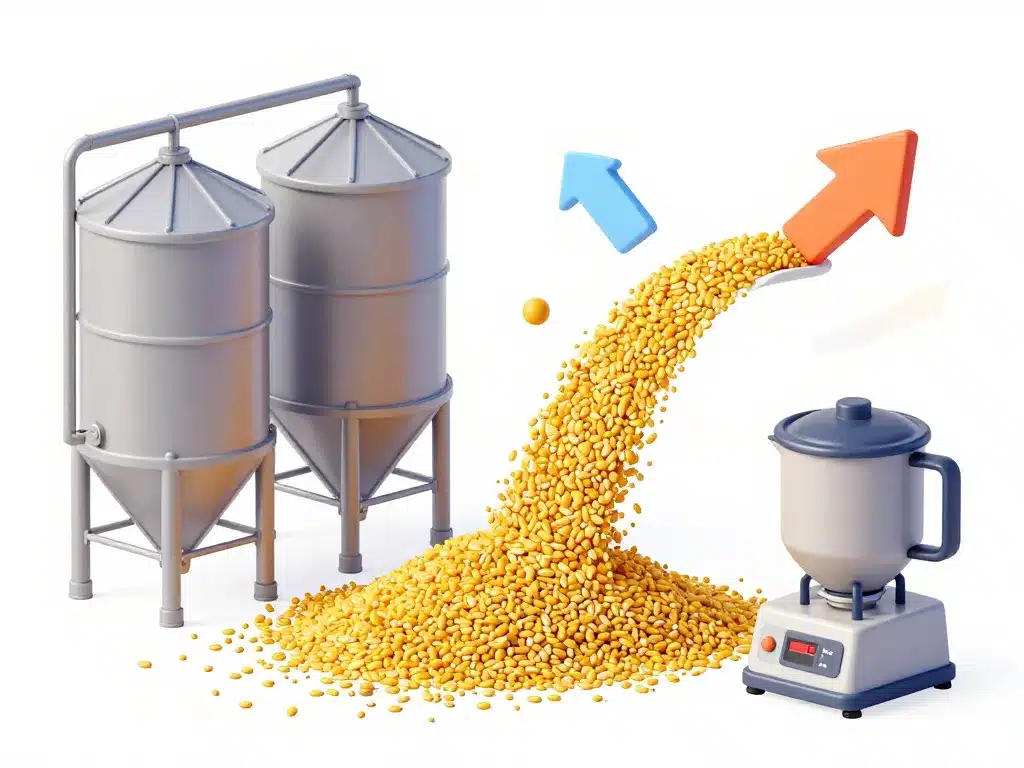 kga optimisation logistique silos productivité