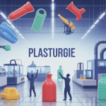 la plasturgie c'est quoi illustration usine objets plastiques