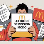 illustration lettre de demission mcdo ambiance professionnelle