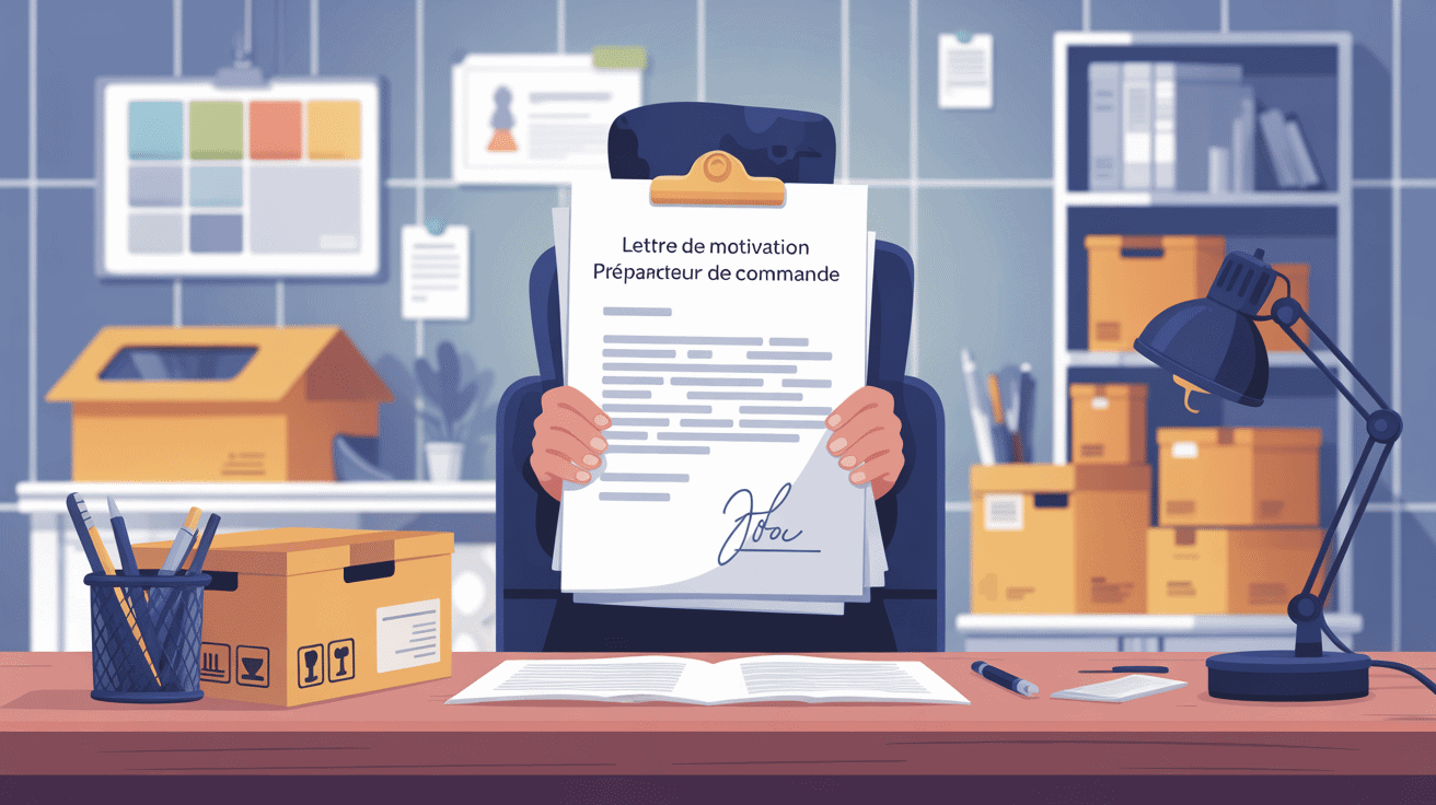 lettre de motivation preparateur de commande bureau logistique