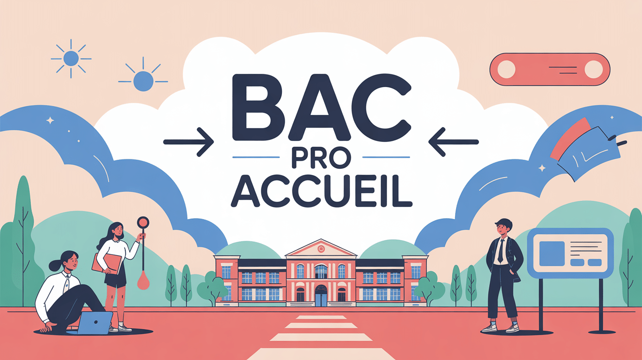 illustration orientation lycee bac pro accueil