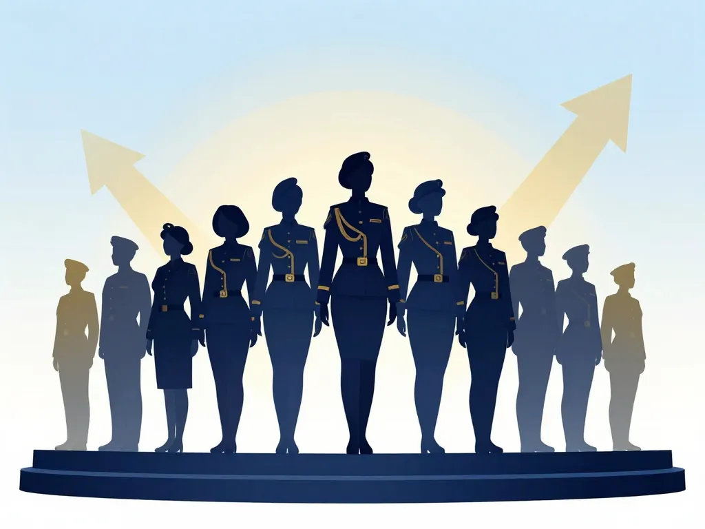 Femmes général gendarmerie leadership