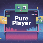 pure player def concept digital économie vectoriel