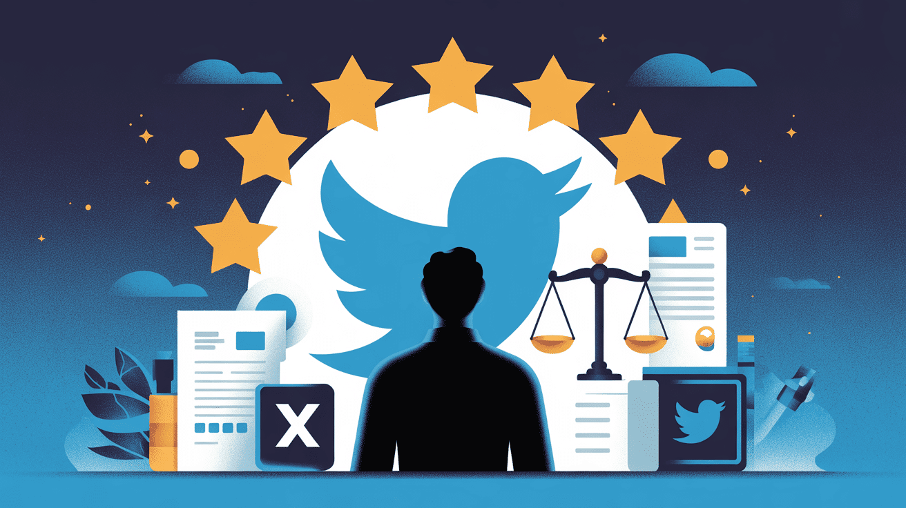 qui est représentant légal twitter en france illustration cadre juridique