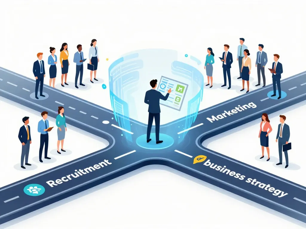 métaphore rôle stratégique talent acquisition specialist