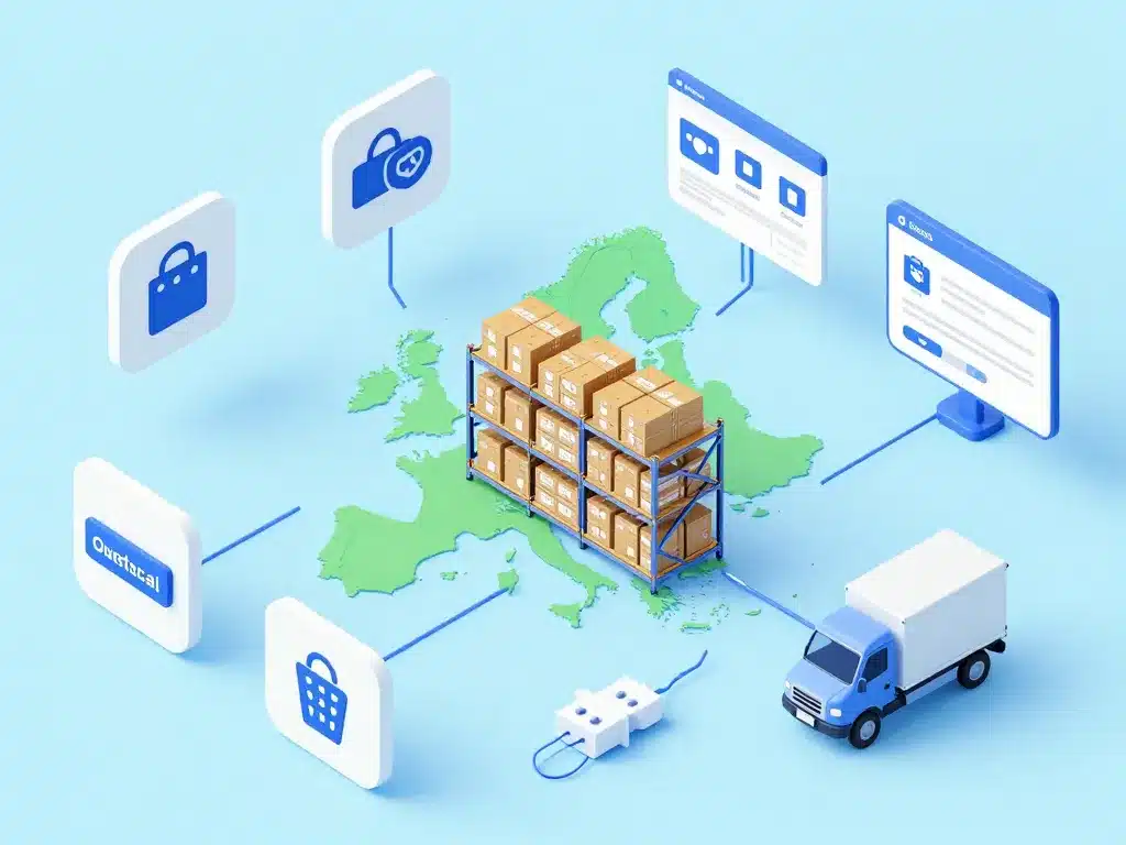 Diagramme intégrations logistique Big Buy