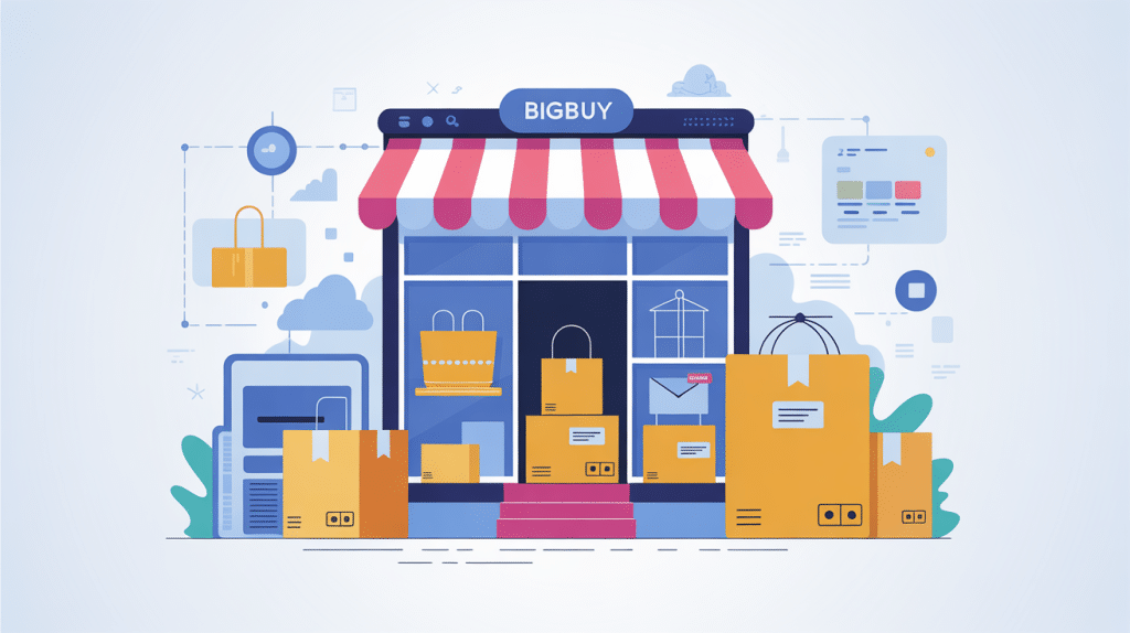 Schéma Big Buy e-commerce Europe