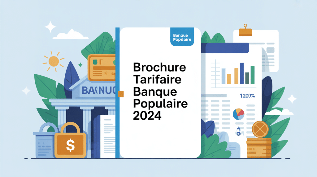brochure tarifaire banque populaire 2024 visuel officiel