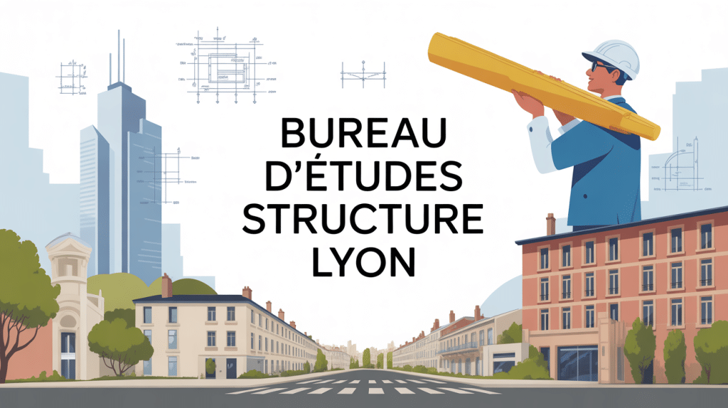 bureau d études structure lyon illustration ingénieur urbain