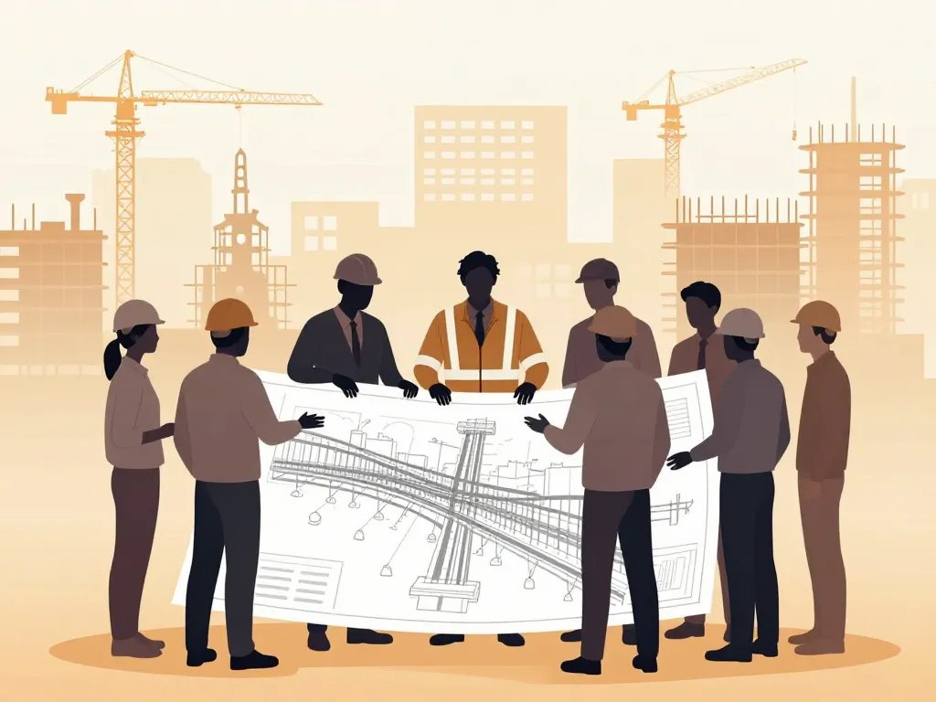 colas génie civil métiers équipe chantier