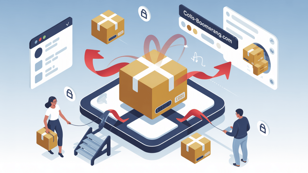 colis-boomerang.com illustration sécurité retours