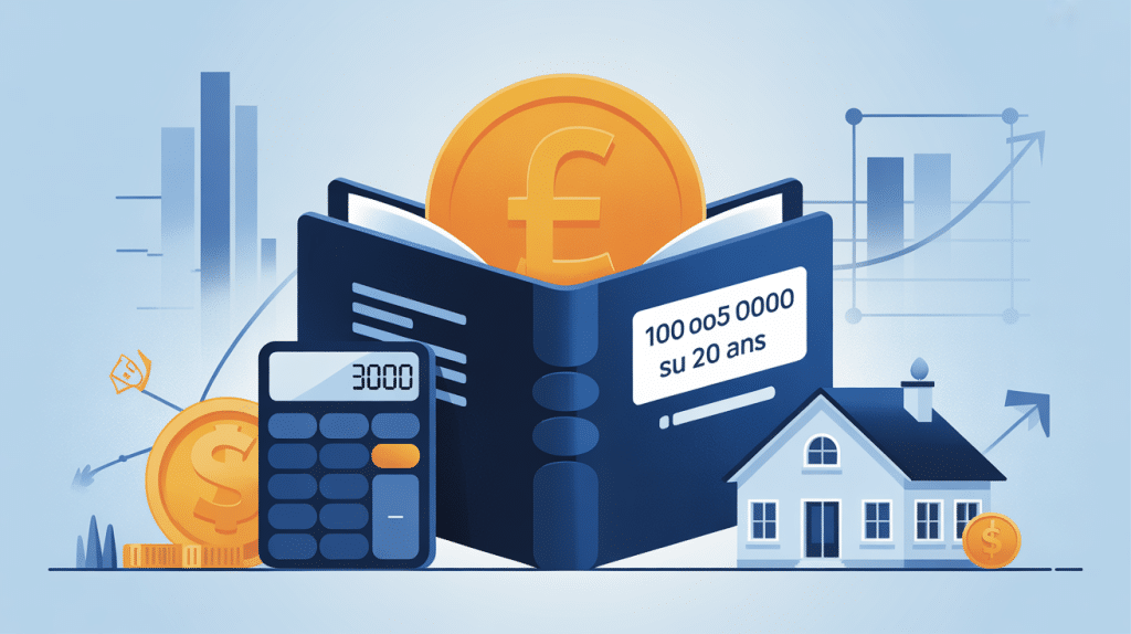 emprunt 100 000 euros sur 20 ans mensualité dossier bancaire pièce or