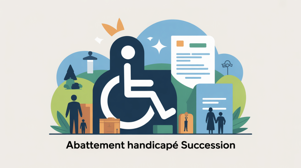 justificatif abattement handicapé succession symbole succession handicap