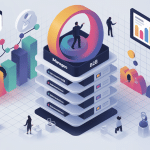 illustration manageo prospection b2b plateforme data