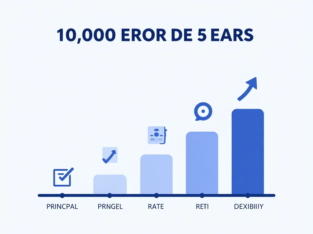 Comprendre prêt 10000 euros sur 5 ans concept