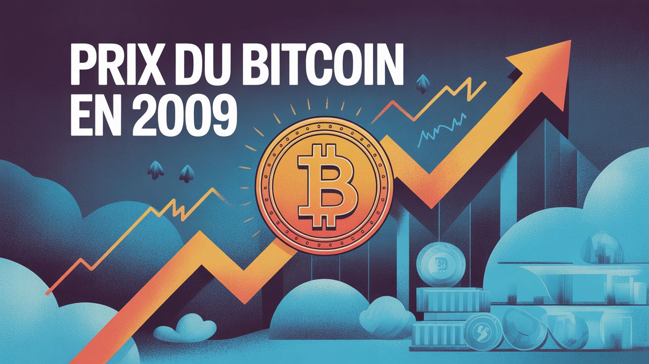 illustration prix du bitcoin en 2009 évolution