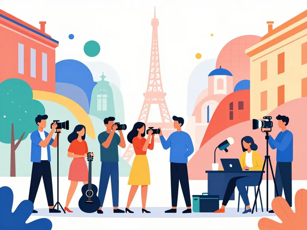 Production audiovisuelle Paris types de sociétés