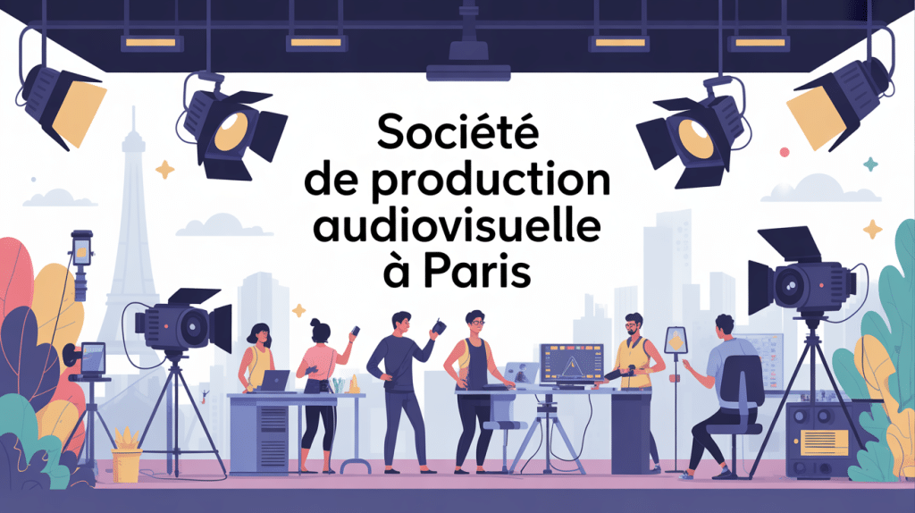 Production audiovisuelle Paris équipe créative studio