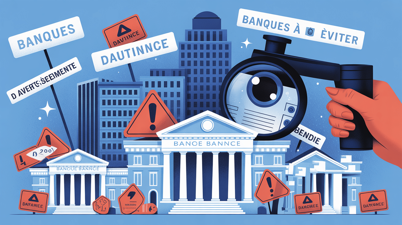 Quelles sont les banques à éviter illustration vigilance France