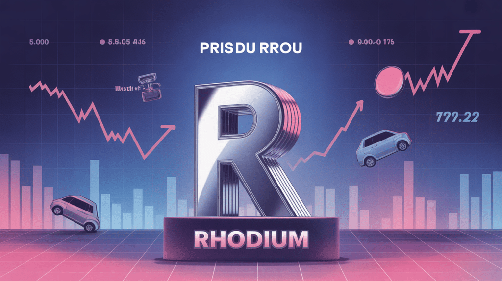 rhodium prix marché global catalyseur volatilité