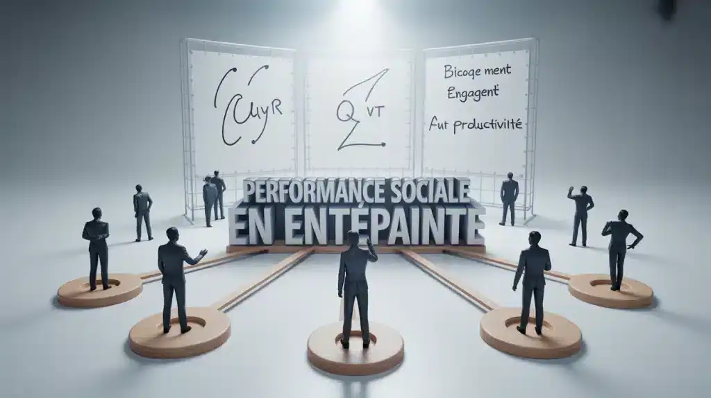 Illustration de la performance sociale au travail