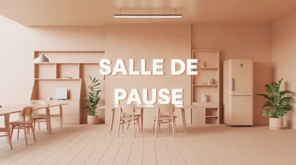 Salle de pause d’entreprise QVT et obligations légales