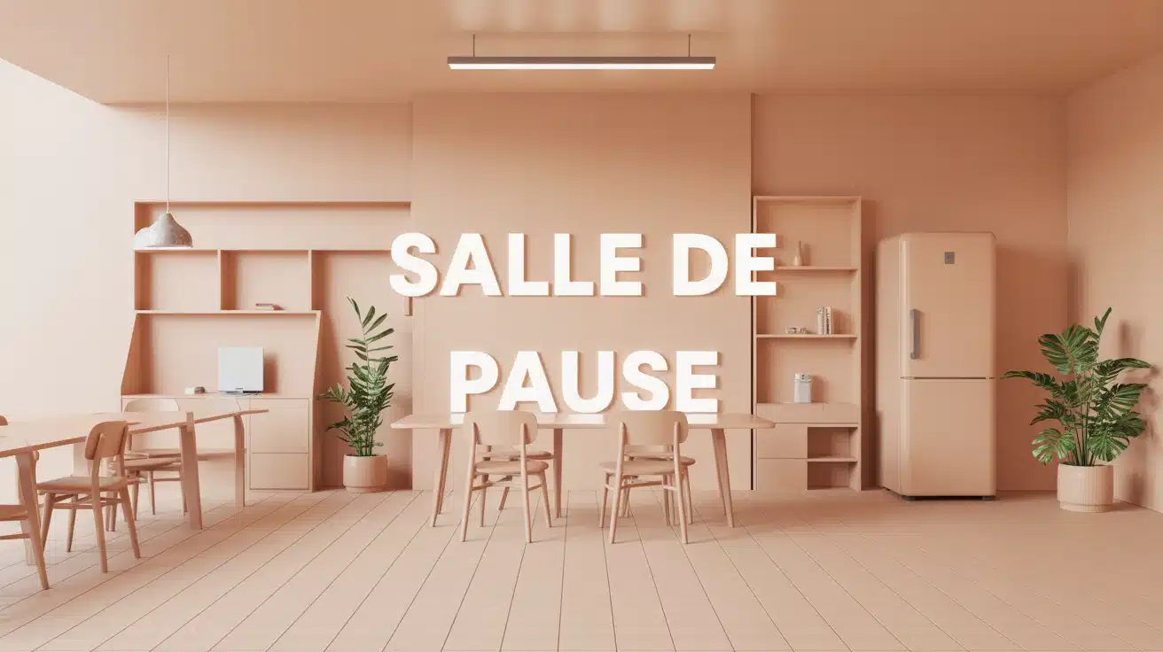 Salle de pause d’entreprise QVT et obligations légales