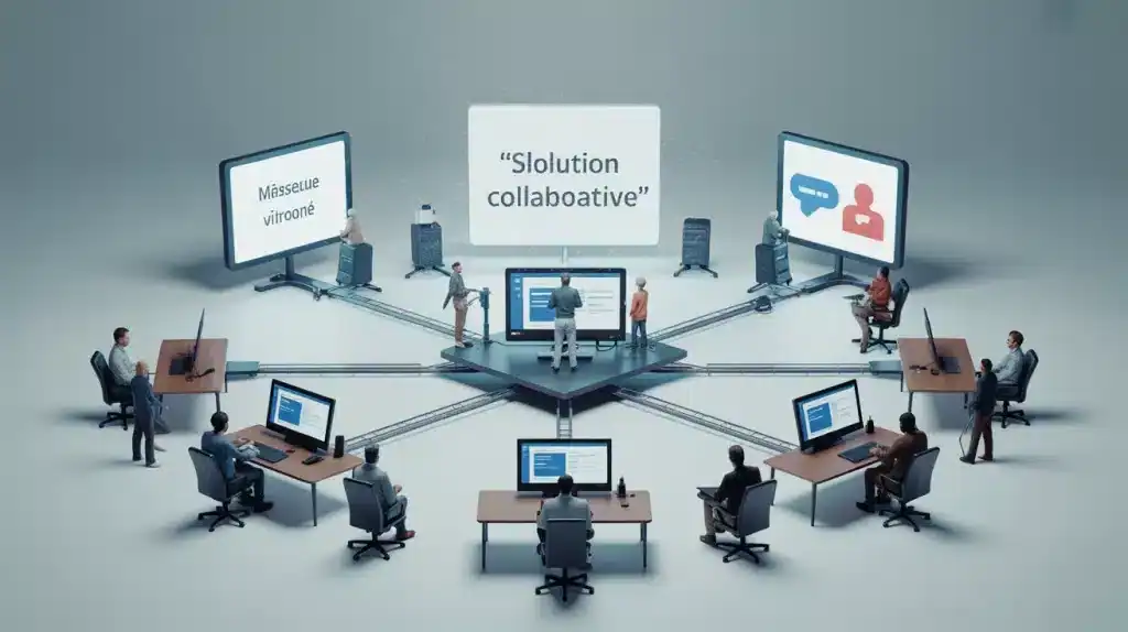 Solution collaborative : bureau virtuel sécurisé et productif