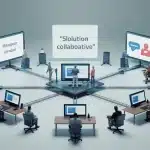 Solution collaborative : bureau virtuel sécurisé et productif
