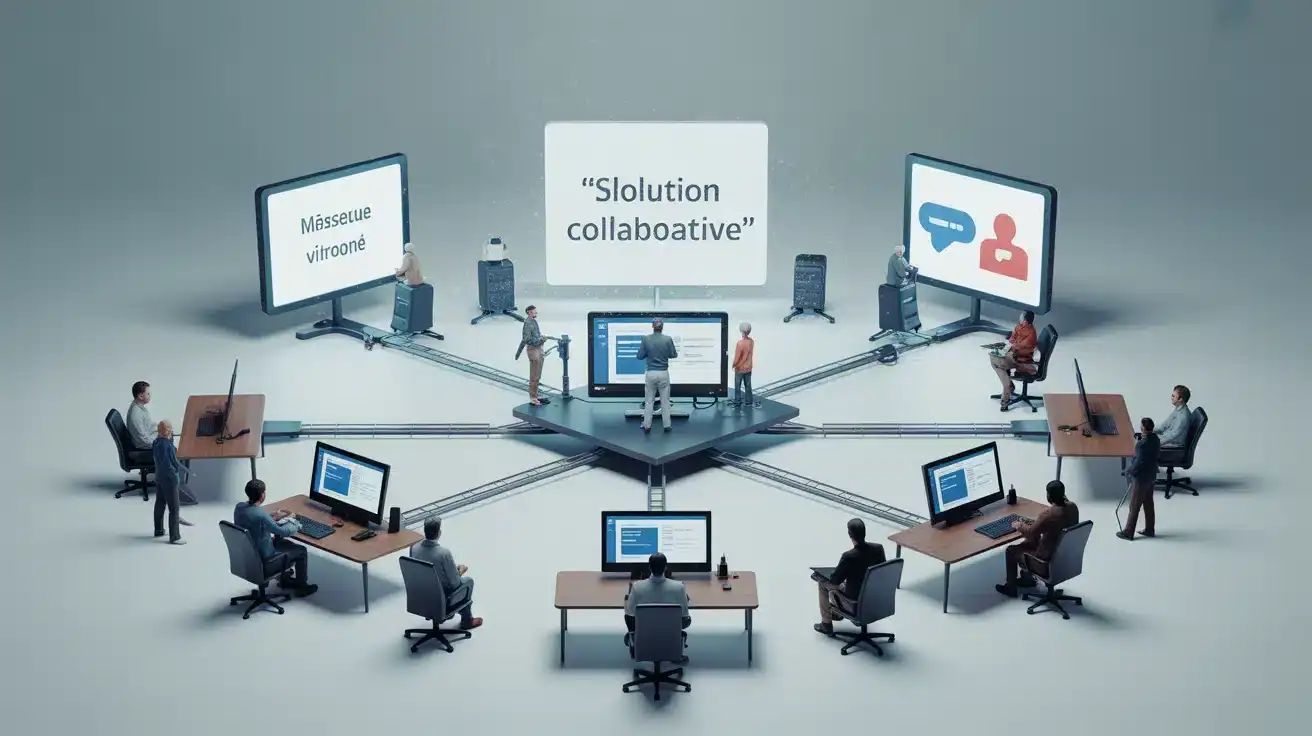 Solution collaborative : bureau virtuel sécurisé et productif