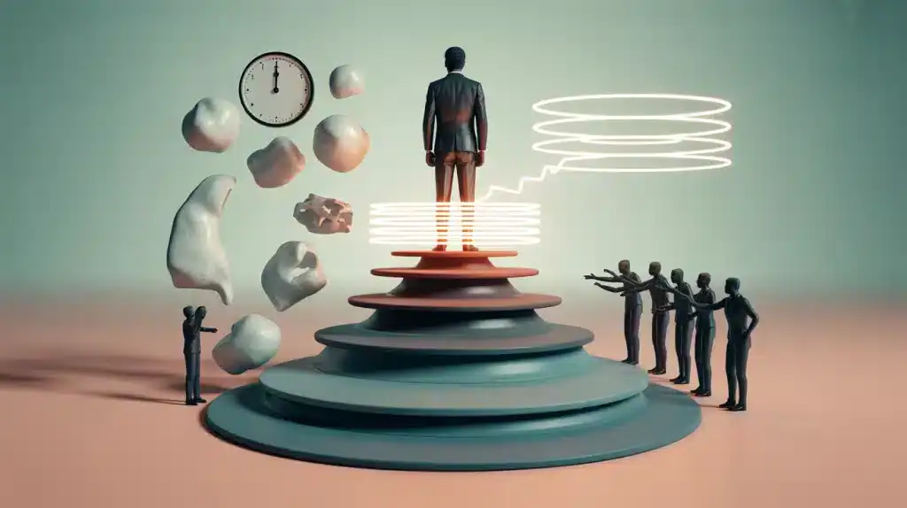 Illustration du stress managérial et des leviers de prévention pour les managers