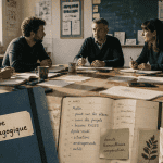 équipe pédagogique réunion enseignants école
