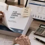 plan comptable général 2025 sur bureau