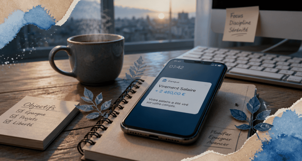 à quelle heure virement salaire sur smartphone au bureau