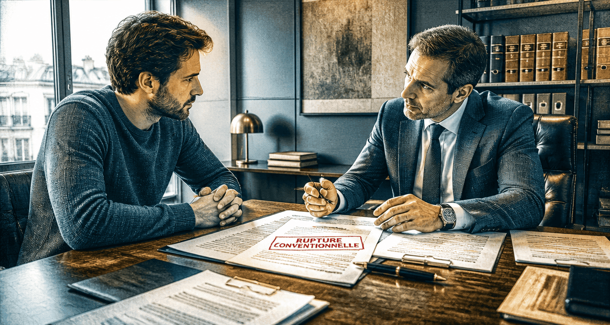 avocat rupture conventionnelle discussion