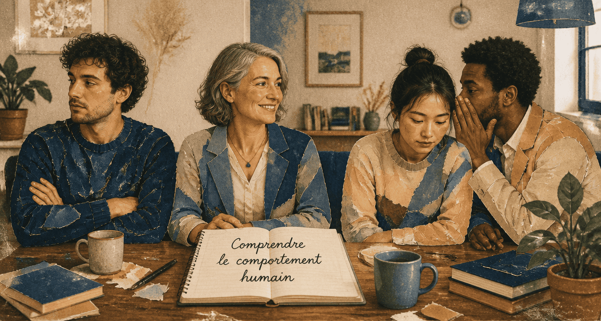 Comportement humaine, profils types autour d'une table